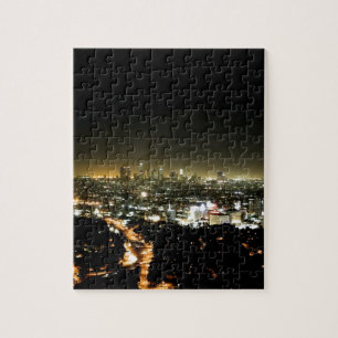 Puzzle Los Angeles, belle nuit de CA