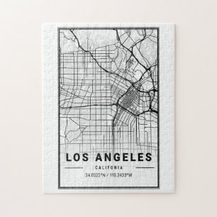 Puzzle Los Angeles California USA Cities Travel City Cart