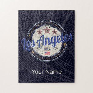 Puzzle Los Angeles Californie États-Unis Vintage côte oue