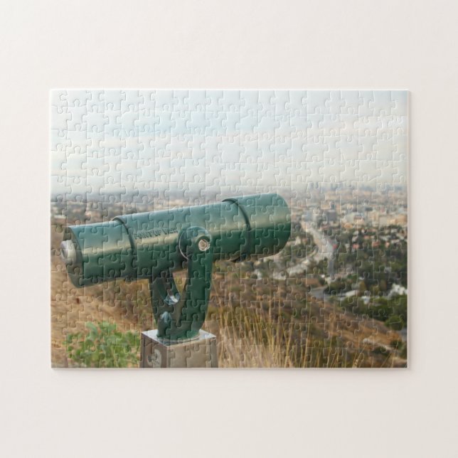Puzzle Los Angeles de Mulholland Drive 252-pc (Horizontal)
