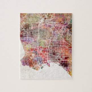 Puzzle Los Angeles map