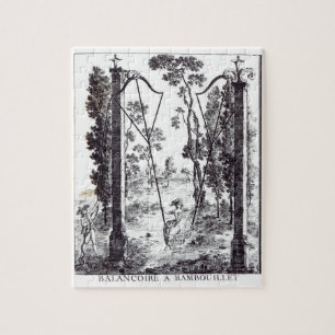 Puzzle L'oscillation de jardin à Rambouillet, de 'DES de