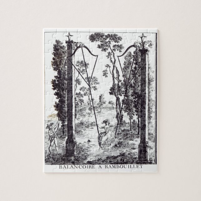 Puzzle L'oscillation de jardin à Rambouillet, de 'DES de (Vertical)