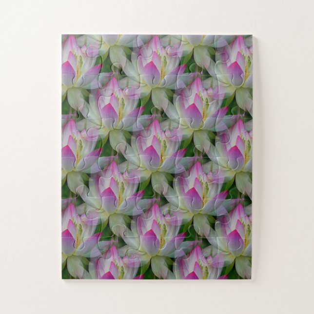 Puzzle Lotus Amoureux... (Vertical)