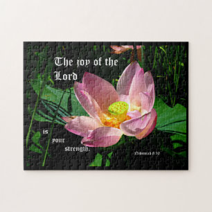 Puzzle Lotus Blossom Néhémie 8:10