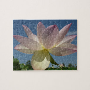Puzzle Lotus Flower et Blue Sky II