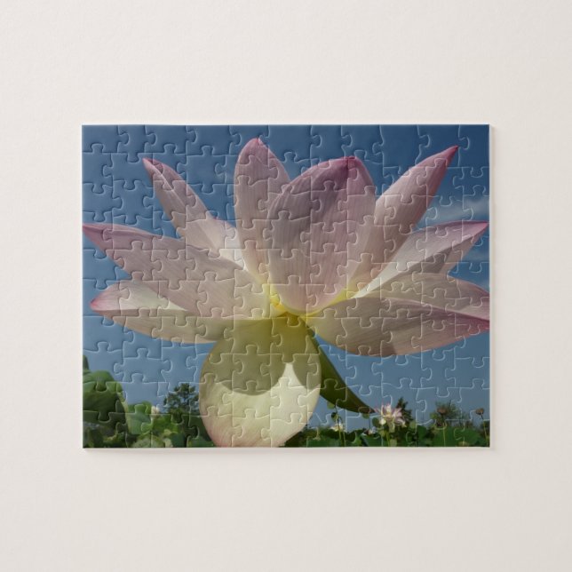 Puzzle Lotus Flower et Blue Sky II (Horizontal)