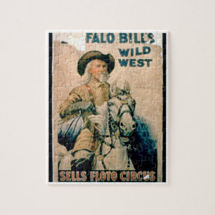 Puzzle "L'ouest sauvage de Buffalo Bill", cirque de Floto