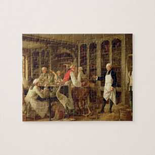 Puzzle Louis Jean Marie Daubenton (1716-99) dans son