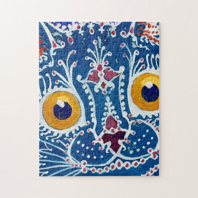 Puzzle Louis Wain Un Chat Dans Le Style Gothique (Vertical)