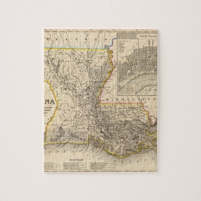 Puzzle Louisiane 4 (Vertical)