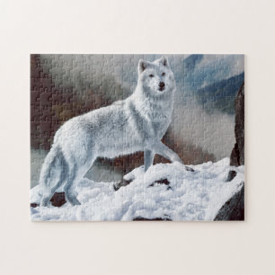 Puzzle Loup arctique