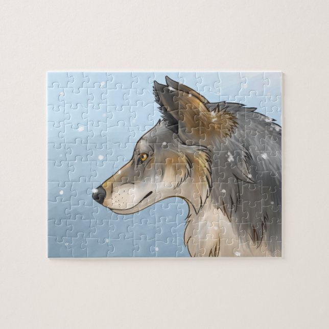 Puzzle Loup du Nord-Ouest (Horizontal)