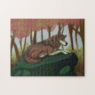 Puzzle Loup européen