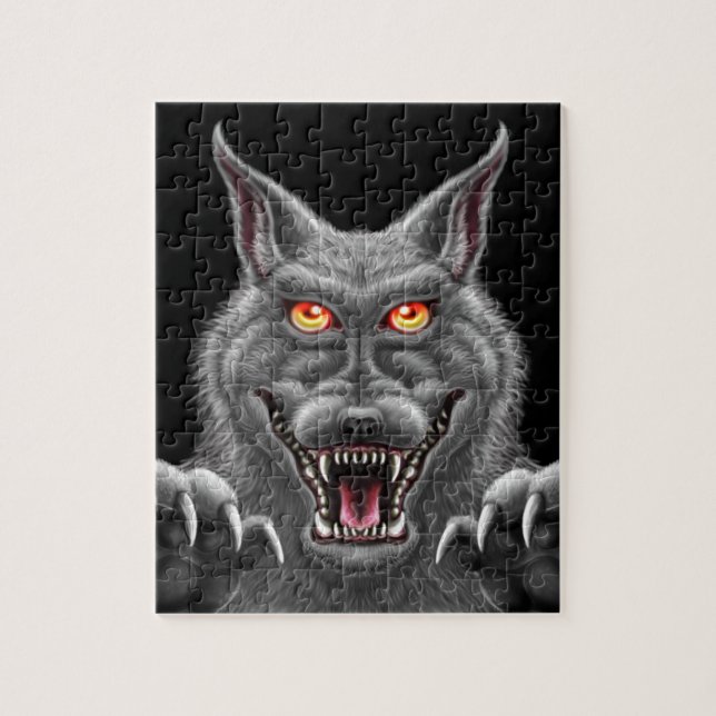 Puzzle Loup-garou féroce (Vertical)