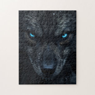 Puzzle Loup noir