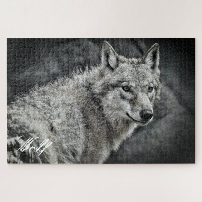 Puzzle LOUP [Puzzle : 1014 pièces] (Horizontal)