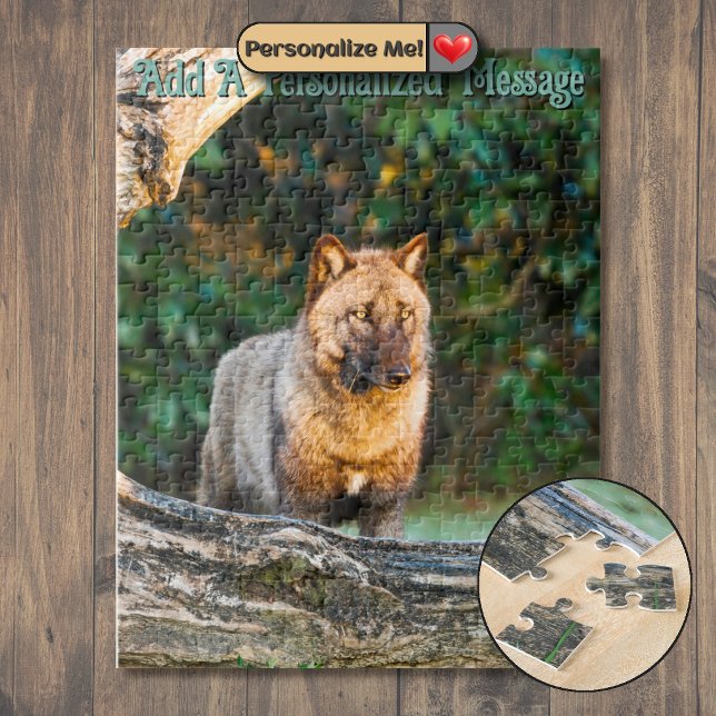 Puzzle Loup Solitaire (Solo Wolf Jigsaw Puzzle)