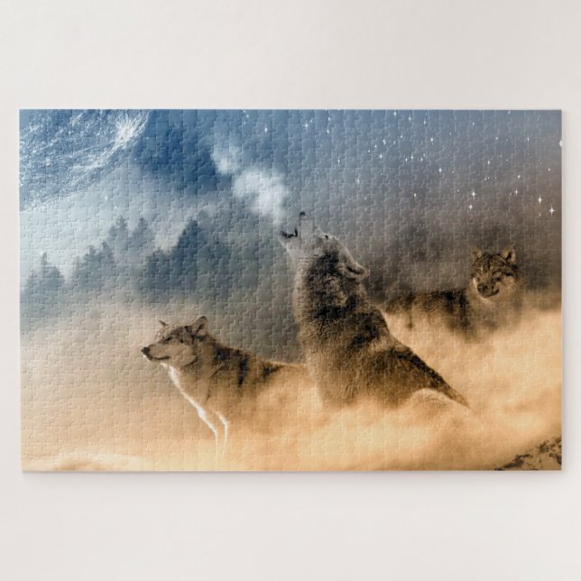 Puzzle Loups (Horizontal)