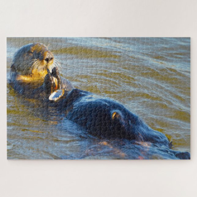 Puzzle Loutre de mer (Horizontal)