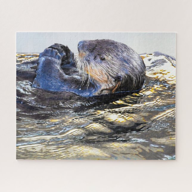 Puzzle Loutre de mer (Horizontal)