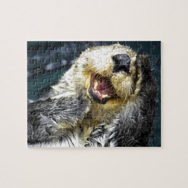 Puzzle Loutre de mer (Horizontal)