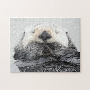 Puzzle Loutre de mer de sommeil