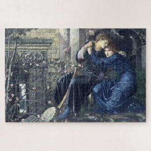 Puzzle Love Among The Ruins by Burn-Jones (1873)