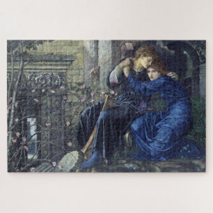 Puzzle Love Among the Ruins by Edward Burne-Jones