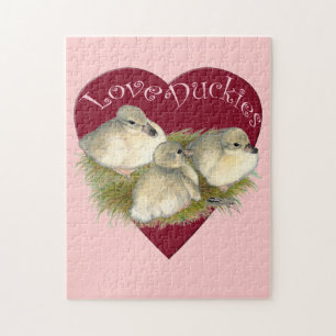 Puzzle Love Duckies