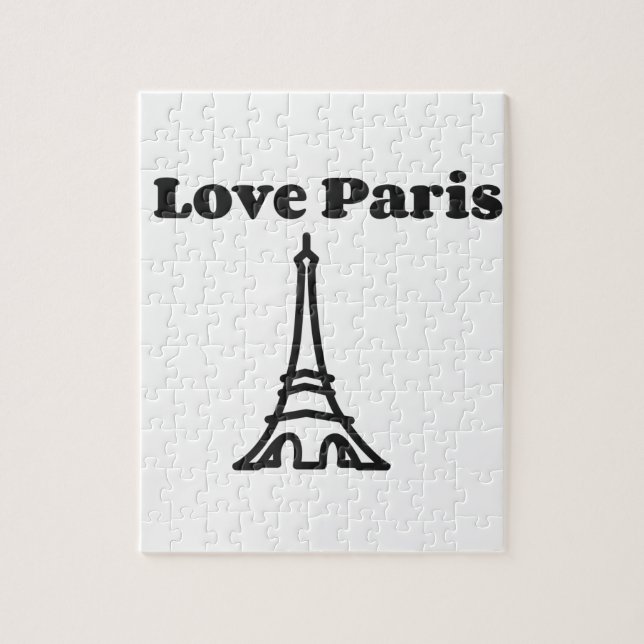 Puzzle Love Paris (Vertical)