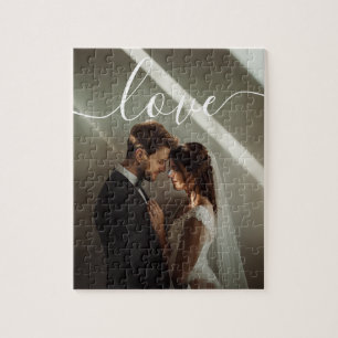 Puzzle 'Love' Photo couple personnalisée