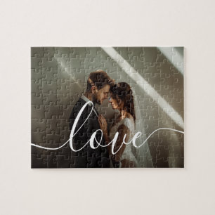Puzzle 'Love' Photo couple personnalisée