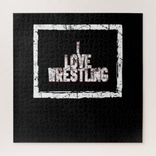 Puzzle Love Wrestling Singlet Lover Costume