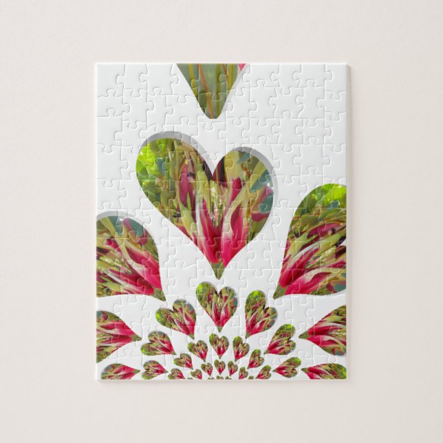 Puzzle Lovely Hearts Humanitarian Day Le monde a besoin d (Vertical)