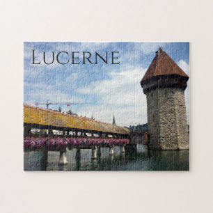 Puzzle lucerne chapel bridge