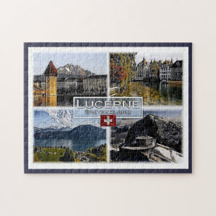 Puzzle Lucerne - Suisse - Mosaïque -