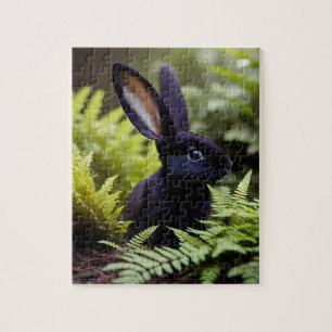 Puzzle Lucifer le lapin noir : un paquet de méchanceté so