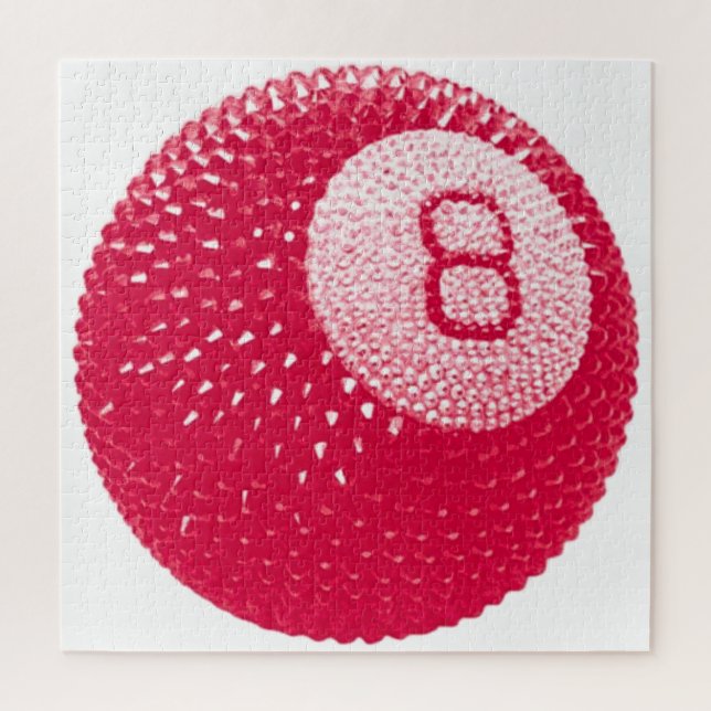 Puzzle Lucky Disco 8 Rose, Lucky Disco Ball, Funky Art (Vertical)