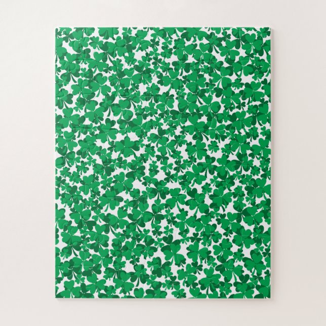 Puzzle Lucky Jour de la Saint Patrick Shamrock (Vertical)