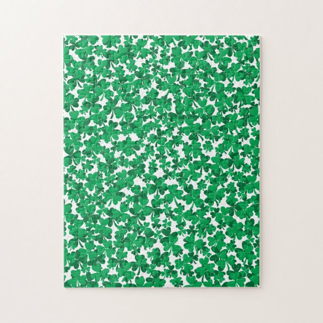 Puzzle Lucky Shamrock - Saint Patrick's Day (Vertical)