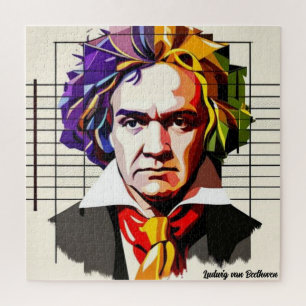 Puzzle Ludwig van Beethoven Vibrant Unique