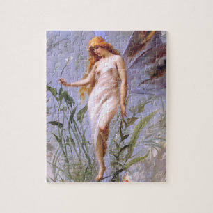 Puzzle Luis Ricardo Falero : Fée de lis