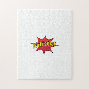 Puzzle Lumière Autistique Super Ecriture