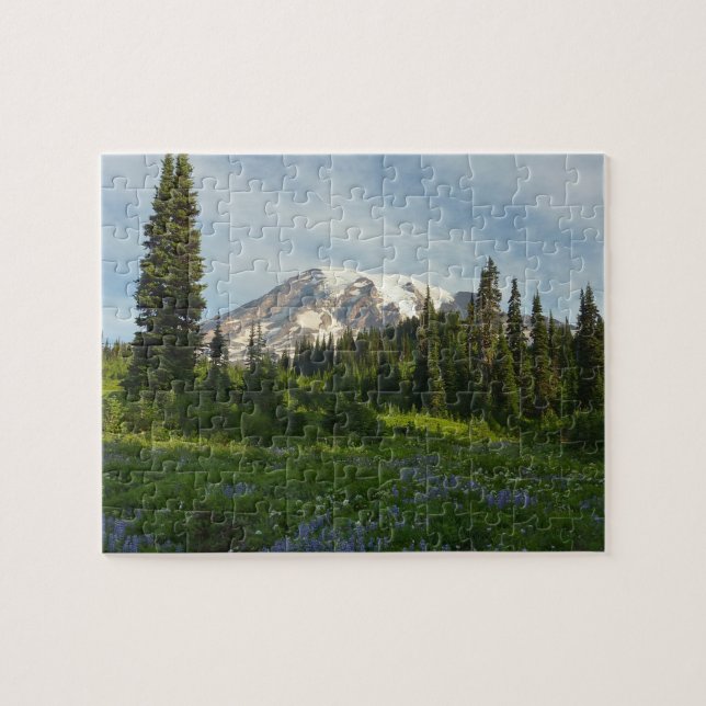 Puzzle Lumière du matin sur le mont Rainier (Horizontal)
