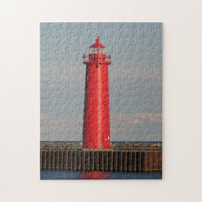Puzzle Lumière Muskegon South Pierhead (Vertical)