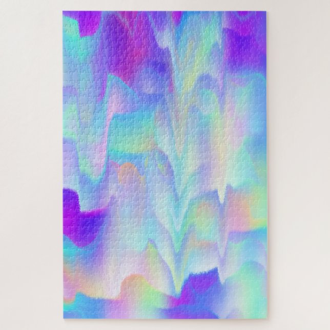 Puzzle Lumières Abstraites du Nord (Vertical)