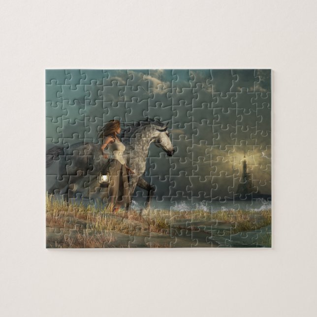 Puzzle Lumières contre la tempête (Horizontal)
