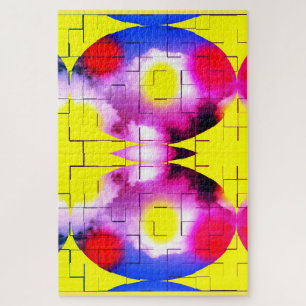 Puzzle Lumières dans l'art du ciel