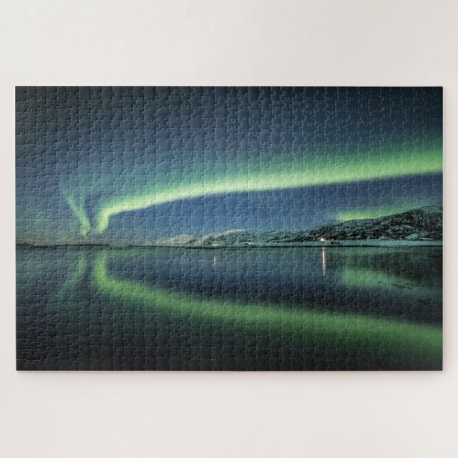 Puzzle Lumières du Nord Norvège (Horizontal)